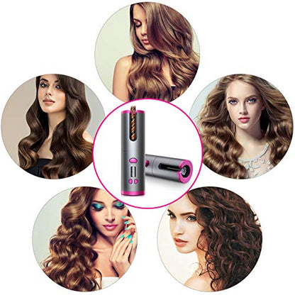 Cordless Automatic Hair Curler – Fast, Portable & Frizz-Free Curls