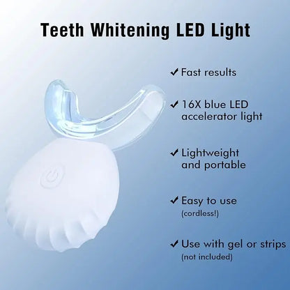 Rechargeable Teeth Whitening Light Kit Oasis Store